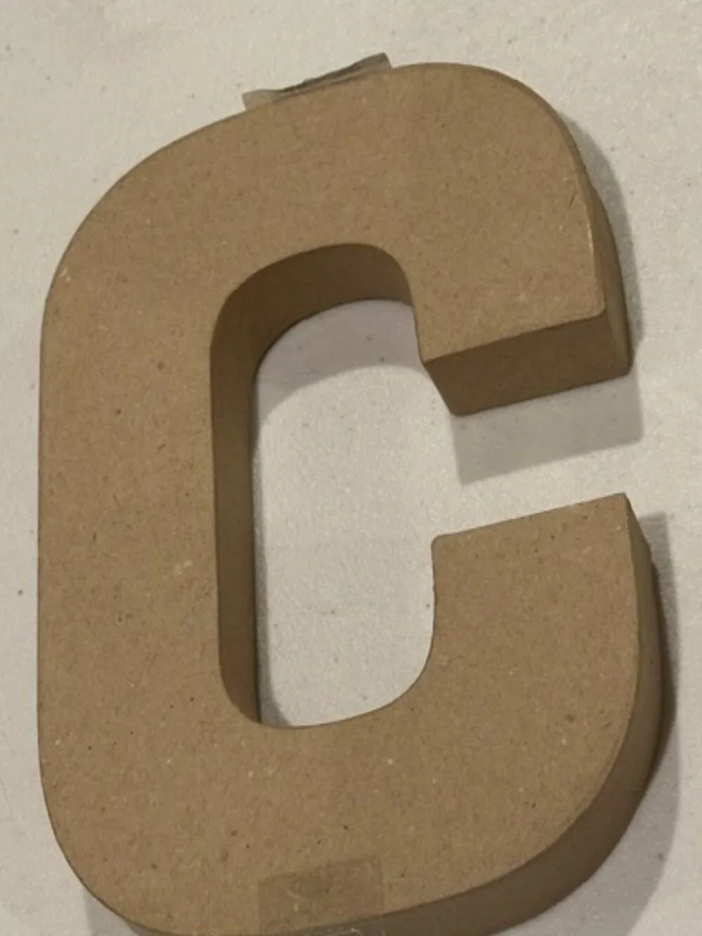 NEW Lot of TWELVE (12) Hobby Lobby Paper Mache Letters- 8 1/2